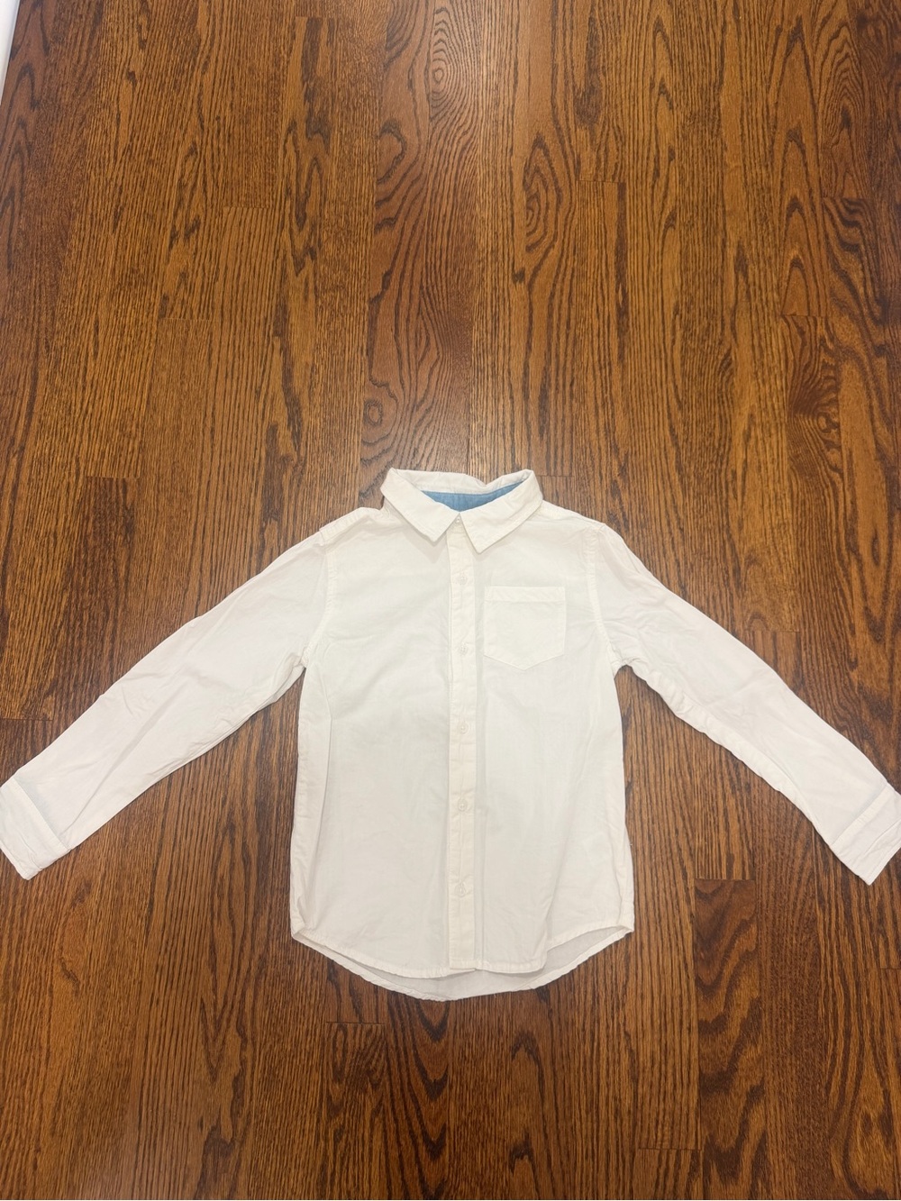 Sammy + Nat White Long-Sleeve Button-Down Shirt